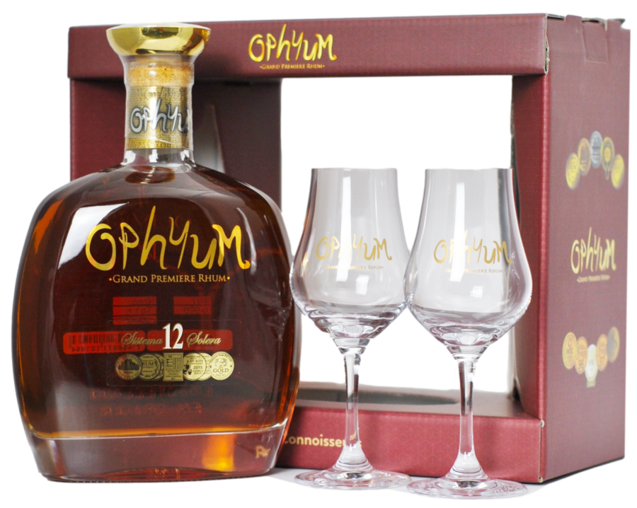 Ophyum 12YO + sklo 40% 0,7l - promo